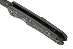 QSP Knife Otter QS140-A2 Blackwashed, Aluminum Foil Carbonfiber Navaja -Victorinox Ventas QS140 A2 07 qsp