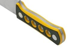 QSP Knife Canary QS141-A1 Stonewashed, Black Yellow G10, Cuchillo De Cuello -Victorinox Ventas QS141 A1 04 qsp