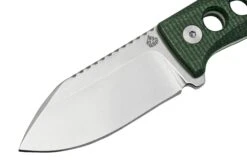 QSP Knife Canary QS141-C1 Stonewashed, Black Green G10, Cuchillo De Cuello -Victorinox Ventas QS141 C1 03 qsp