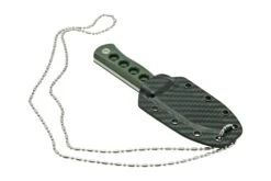 QSP Knife Canary QS141-C1 Stonewashed, Black Green G10, Cuchillo De Cuello -Victorinox Ventas QS141 C1 06 qsp