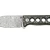 QSP Knife Canary QS141-E Damascus, Aluminium Foil Carbon Fibre, Cuchillo De Cuello -Victorinox Ventas QS141 E 01 qsp