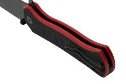 QSP Knife Swordfish QS149-A2 Red And Black G10, Black Stonewashed, Navaja -Victorinox Ventas QS149 A2 04 qsp