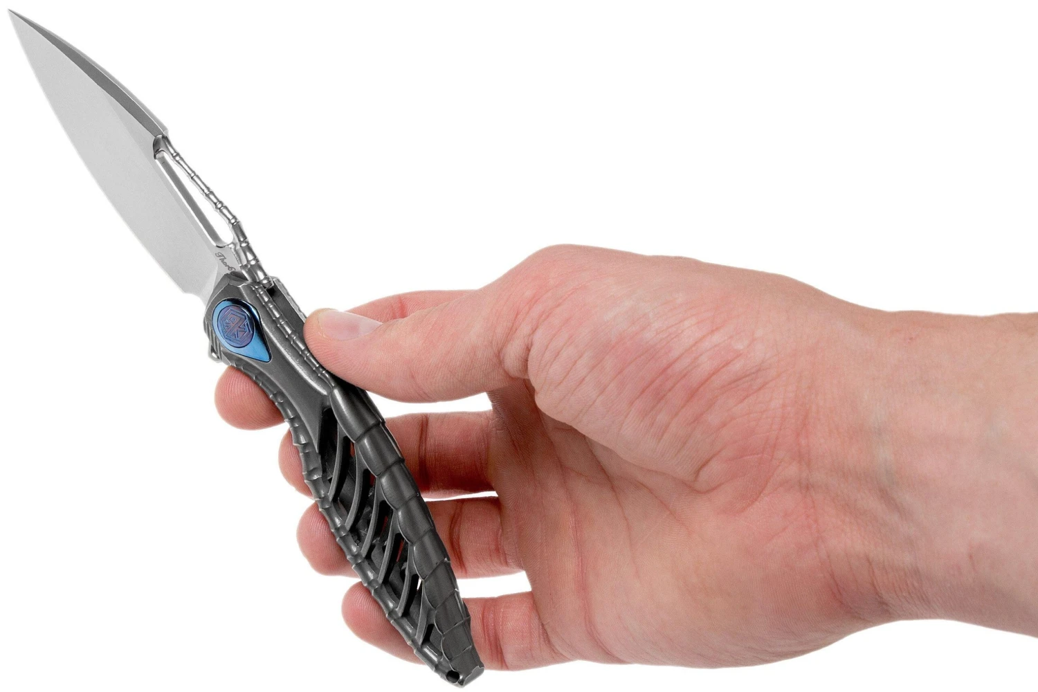 Rike Thor 6 Dark Grey Titanium, Navaja Integral 10 Rike Thor 6 Dark Grey Titanium, Navaja Integral - Imagen 8