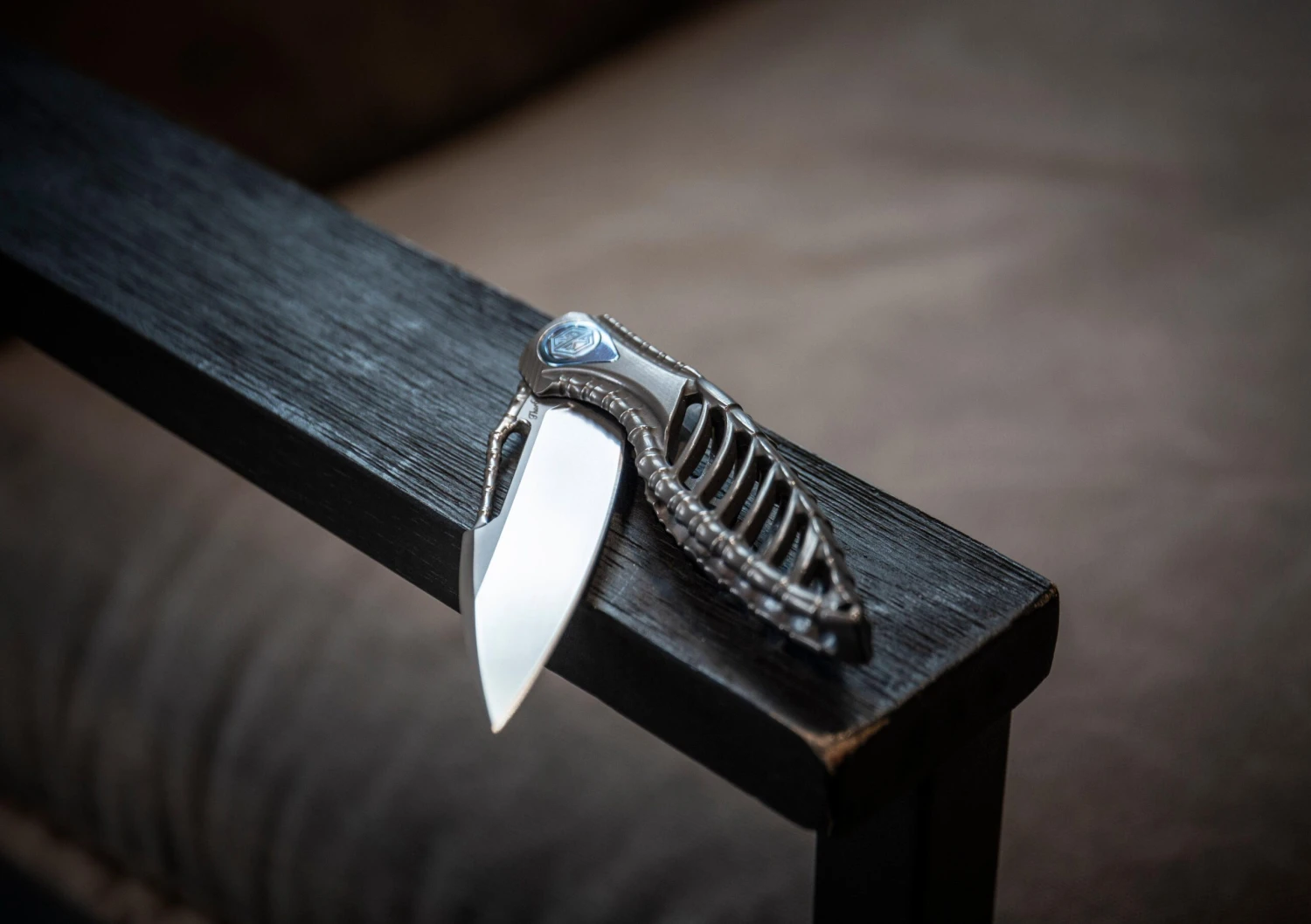 Rike Thor 6 Dark Grey Titanium, Navaja Integral 12 Rike Thor 6 Dark Grey Titanium, Navaja Integral - Imagen 10