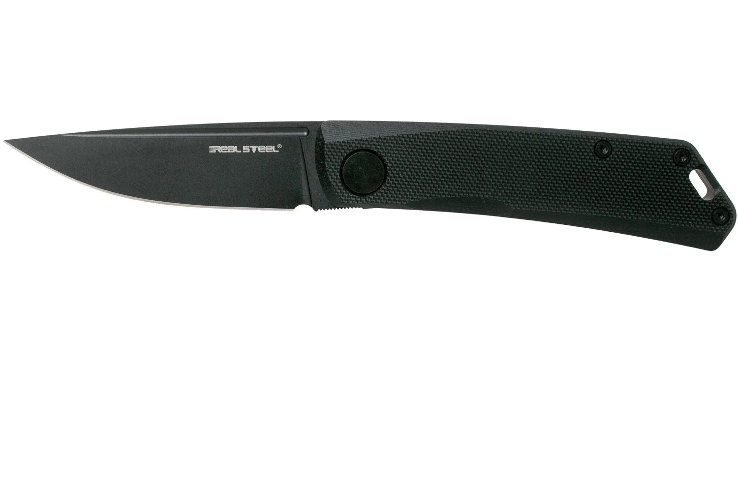 Real Steel Luna Lite Blackout 7018 Navaja Knivesandtools Exclusive, Poltergeist Design 3 Real Steel Luna Lite Blackout 7018 Navaja Knivesandtools Exclusive, Poltergeist Design