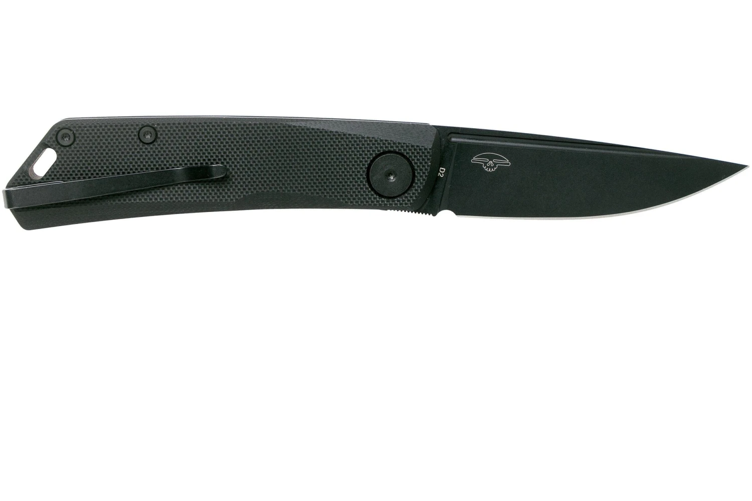 Real Steel Luna Lite Blackout 7018 Navaja Knivesandtools Exclusive, Poltergeist Design 4 Real Steel Luna Lite Blackout 7018 Navaja Knivesandtools Exclusive, Poltergeist Design - Imagen 2