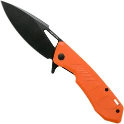 Real Steel Pelican Orange 7922 Navaja, Aslan Zhanabayev Design