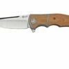 Reate Mini Crossroads M390, White Micarta MCR-WHM Navaja, Diseño Kirby Lambert