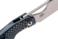 Reate Baby Machine, Blue Handle, Satin RWL34 Blade, Tashi Bharucha Design -Victorinox Ventas RTBMACH BL 06 reate rtbmach bl 06