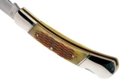 Rough Ryder Folding Hunter Amber Bone RR066 Navaja Lockback -Victorinox Ventas RY066 05 rough ryder