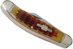 Rough Ryder Sowbelly Stockman Amber Bone RR080 Navaja Slipjoint -Victorinox Ventas RY080 04 rough ryder