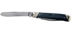 Rough Ryder Trapper Denim RR2182 Carbon Navaja Slipjoint -Victorinox Ventas RY2182 03 rough ryder