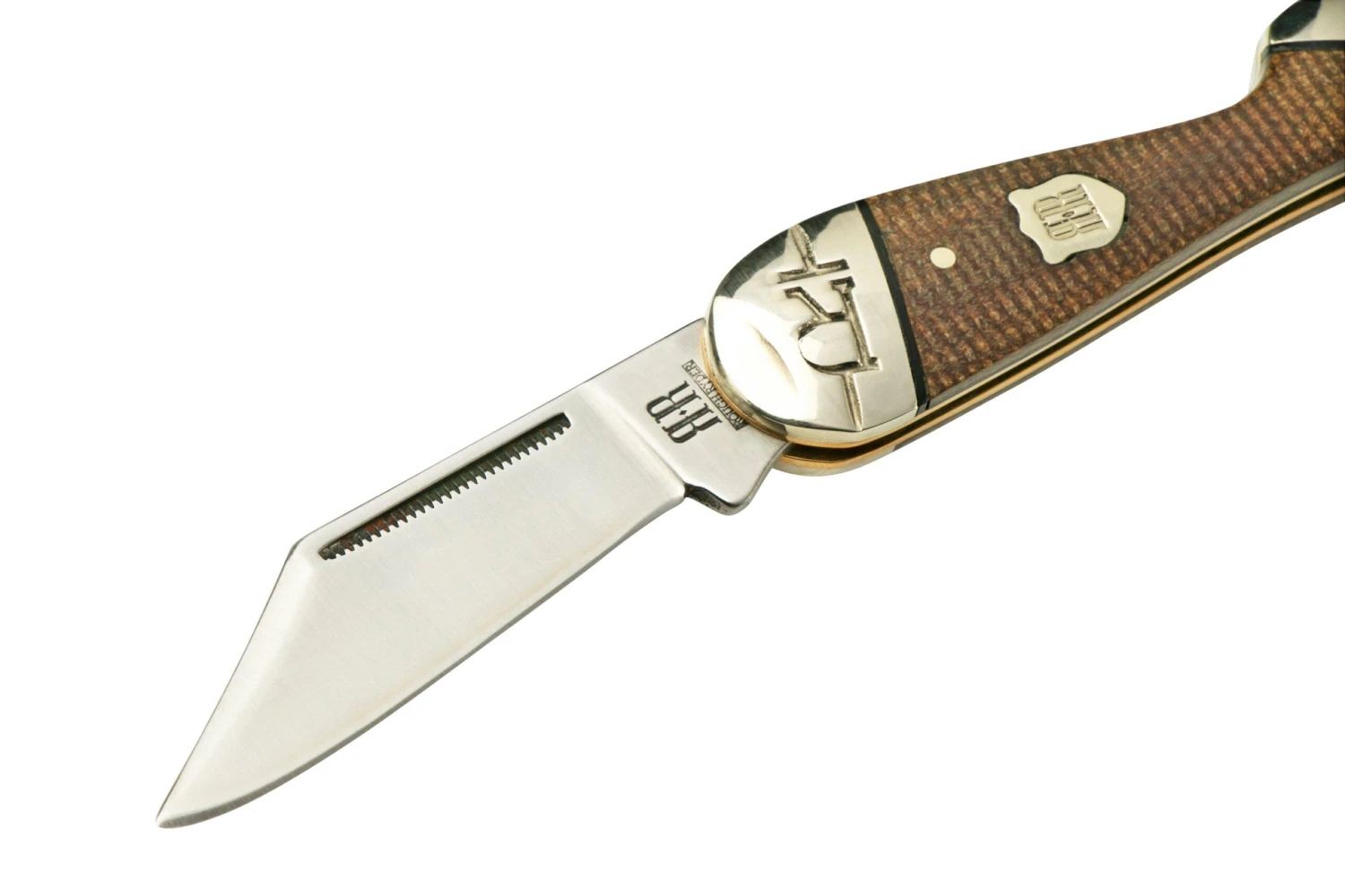 Rough Ryder Brown Burlap Lady Leg Knife, RR2335 Navaja 5 Rough Ryder Brown Burlap Lady Leg Knife, RR2335 Navaja - Imagen 3