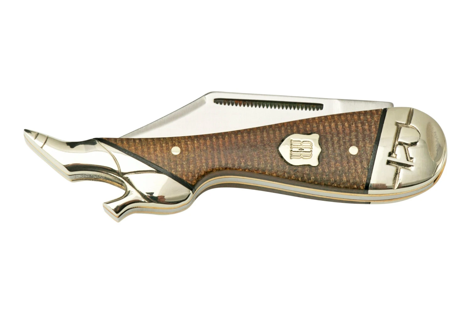 Rough Ryder Brown Burlap Lady Leg Knife, RR2335 Navaja 7 Rough Ryder Brown Burlap Lady Leg Knife, RR2335 Navaja - Imagen 5