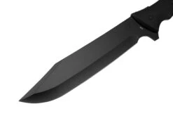 Schrade Leroy Fixed Blade 650942, Cuchillo Negro De Supervivencia 10 Schrade Leroy Fixed Blade 650942, Cuchillo Negro De Supervivencia -Victorinox Ventas SC650942 03 schrade