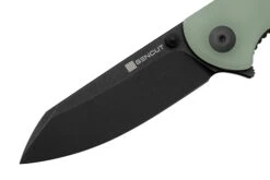 SENCUT Fritch S22014-2 Natural Jade G10 Black Stonewashed, Navaja -Victorinox Ventas SES22014 2 03 sencut