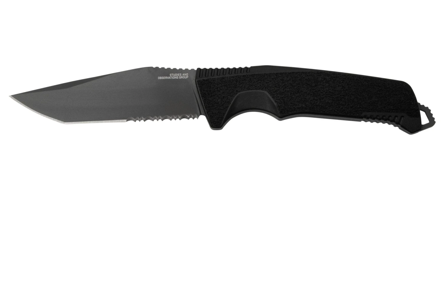 SOG Trident FX 17-12-02-57 Blackout, Partially Serrated, Cuchillo Fijo 3 SOG Trident FX 17-12-02-57 Blackout, Partially Serrated, Cuchillo Fijo