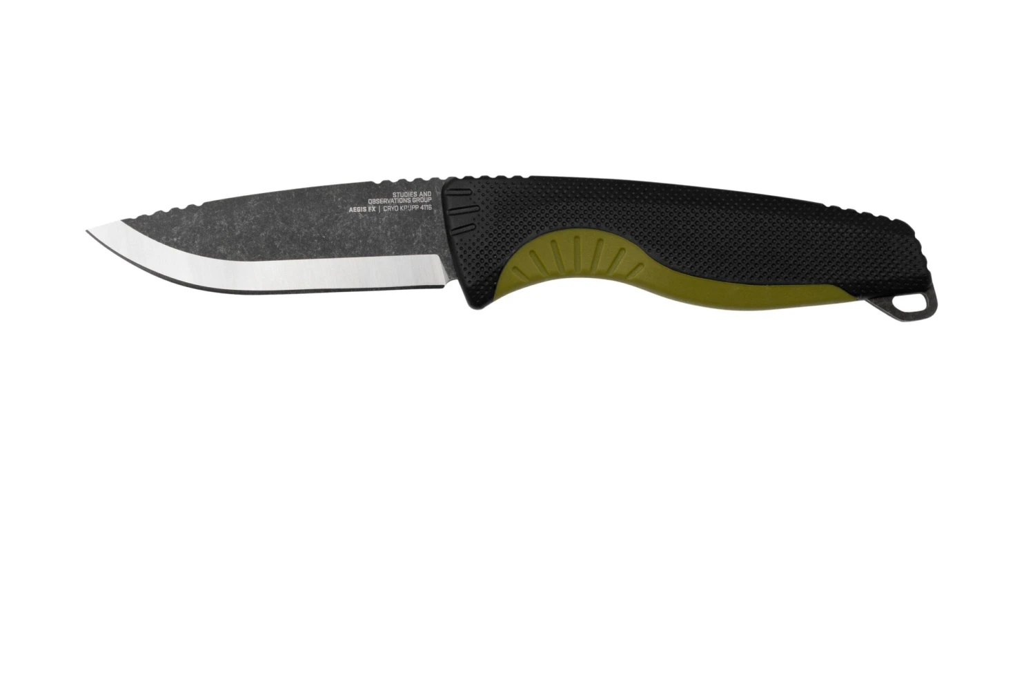SOG Aegis FX 17-41-04-41 Black Moss Green, Cuchillo Fijo 3 SOG Aegis FX 17-41-04-41 Black Moss Green, Cuchillo Fijo