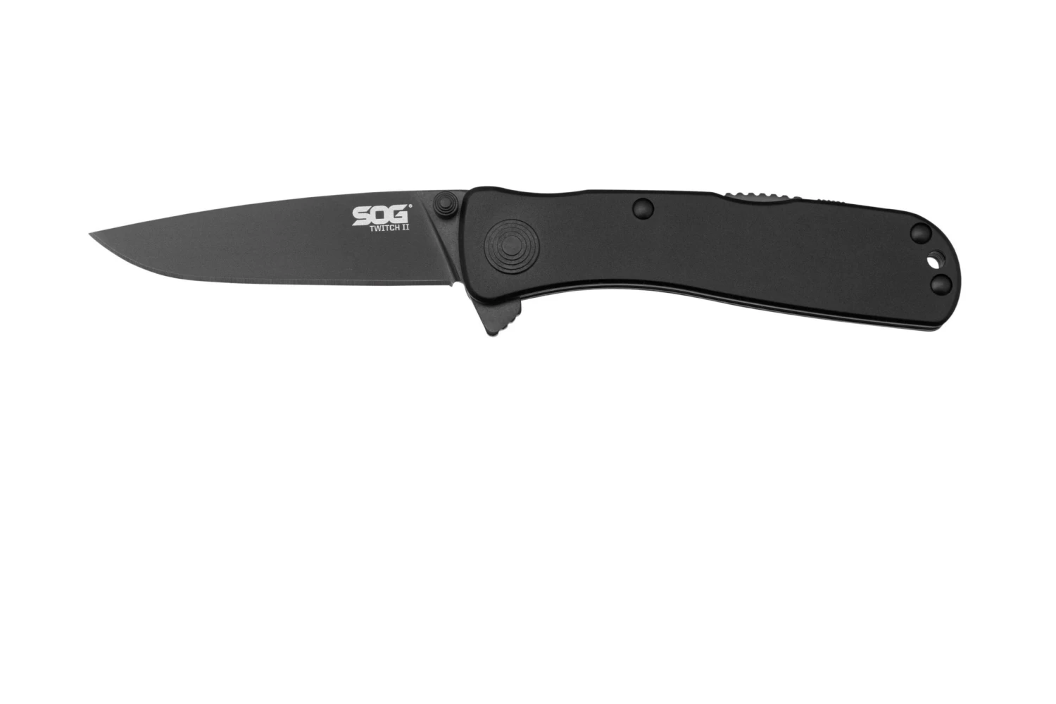 SOG Twitch II WI-12 Black, Navaja 3 SOG Twitch II WI-12 Black, Navaja