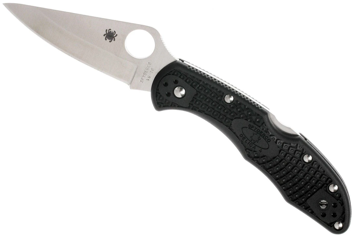 Spyderco C11PBK Delica 4, Plain Edge 3 Spyderco C11PBK Delica 4, Plain Edge