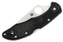 Spyderco C11PBK Delica 4, Plain Edge 11 Spyderco C11PBK Delica 4, Plain Edge -Victorinox Ventas SP C11PBK 04 spyderco c11pbk delica d4