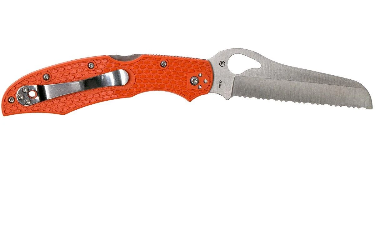 Spyderco Byrd Rescue 2 BY17SOR2 Cuchillo De Rescate 4 Spyderco Byrd Rescue 2 BY17SOR2 Cuchillo De Rescate - Imagen 2