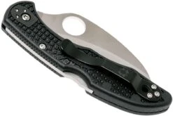 Spyderco Tasman Salt 2 C106SBK2 Navaja, Negro -Victorinox Ventas SPC106SBK2 04 spyderco spc106sbk2 04