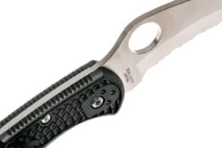 Spyderco Tasman Salt 2 C106SBK2 Navaja, Negro -Victorinox Ventas SPC106SBK2 06 spyderco spc106sbk2 06