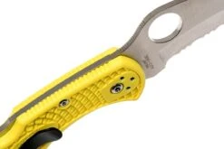 Spyderco Tasman Salt 2 C106SYL2 Navaja, Amarillo -Victorinox Ventas SPC106SYL2 06 spyderco spc106syl2 06