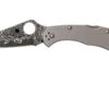Spyderco C11TIPD Delica 4 Titanium Damascus Navaja -Victorinox Ventas SPC11TIPD 01 spyderco spc11tipd 01