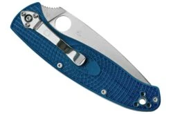 Spyderco Resilience Lightweight S35VN Blue C142PBL FRN Navaja Parcialmente Dentada 12 Spyderco Resilience Lightweight S35VN Blue C142PBL FRN Navaja Parcialmente Dentada -Victorinox Ventas SPC142PSBL 04 spyderco