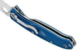 Spyderco Resilience Lightweight S35VN Blue C142PBL FRN Navaja Parcialmente Dentada 13 Spyderco Resilience Lightweight S35VN Blue C142PBL FRN Navaja Parcialmente Dentada -Victorinox Ventas SPC142PSBL 05 spyderco