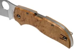 Spyderco Chaparral Birdseye Maple Wood C152WDP Navaja -Victorinox Ventas SPC152WDP 07 spyderco
