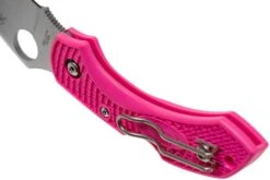 Spyderco Dragonfly 2 Pink S30V C28FPPNS30V2 Pink Heals Navaja -Victorinox Ventas SPC28FPPNS30V2 05 spyderco