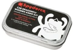 Spyderco Wooden Kit Dragonfly C28 WDKIT1 Navaja De Madera -Victorinox Ventas SPWDKIT1 04 spyderco spwdkit1 04