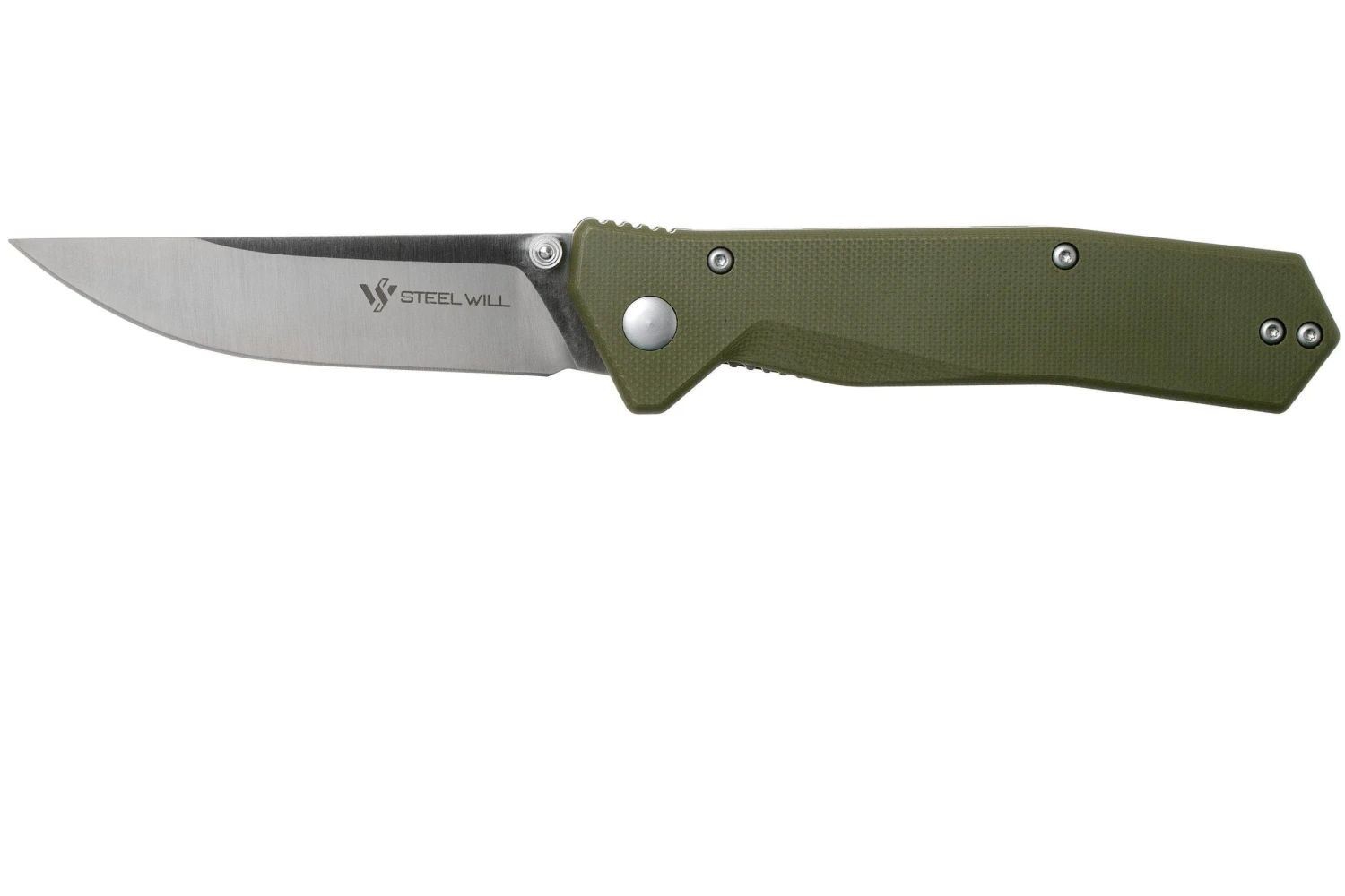 Steel Will Daitengu F11-02 OD-green G10, Satin, Navaja 3 Steel Will Daitengu F11-02 OD-green G10, Satin, Navaja