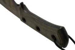 TRC Knives Apocalypse Apo Finish Elmax Green Canvas Micarta, Cuchillo De Supervivencia -Victorinox Ventas TI AP AP MICGN 04 trc