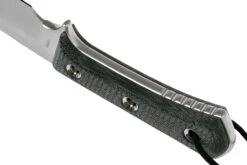 TRC Knives Apocalypse, Elmax, Black Canvas Micarta, Cuchillo De Supervivencia -Victorinox Ventas TI AP MICBK 04 trc knives