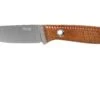 TRC Knives Classic Freedom, FFG, Brown Canvas Micarta Cuchillo De Exterior -Victorinox Ventas TI CF FFG MICBR 01 trc knives
