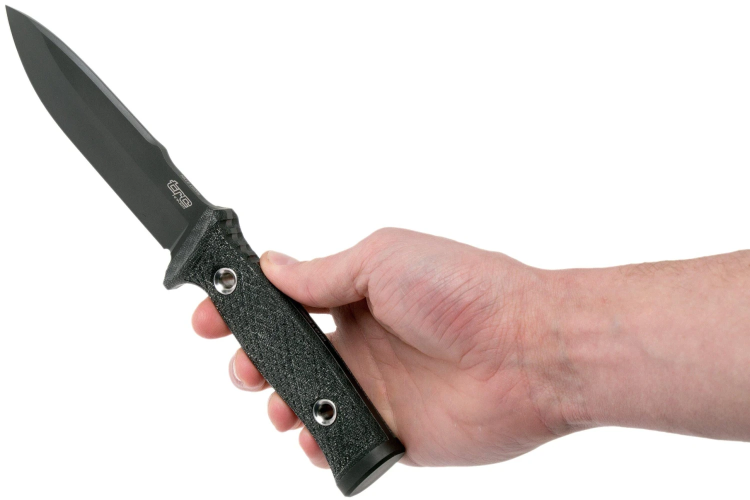 TRC Knives Mille Cuori, Deadis 4 Extra, Black Canvas Micarta Cuchillo De Exterior 8 TRC Knives Mille Cuori, Deadis 4 Extra, Black Canvas Micarta Cuchillo De Exterior - Imagen 6