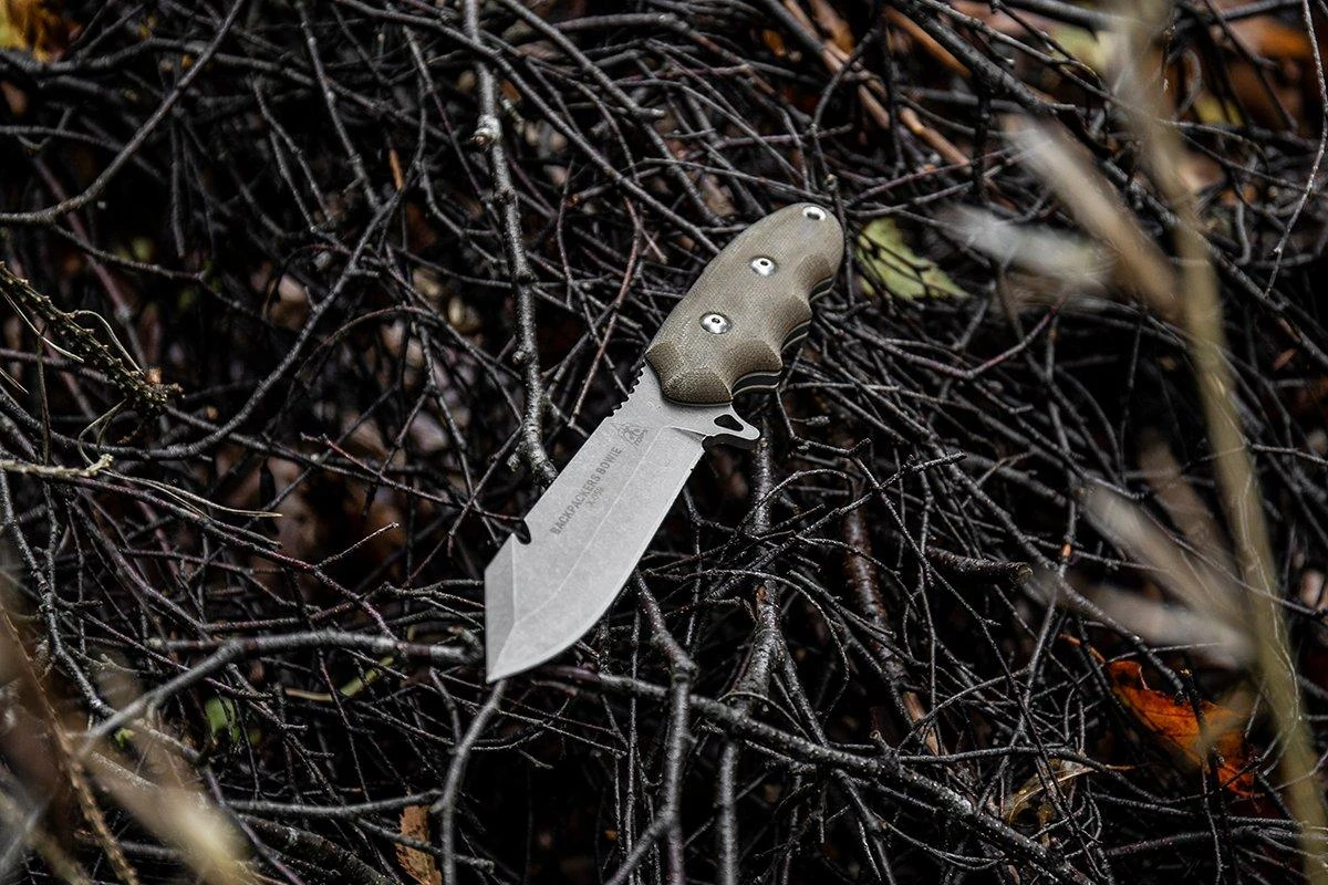 TOPS Knives Backpacker's Bowie BPB-01 Cuchillo Fijo 11 TOPS Knives Backpacker's Bowie BPB-01 Cuchillo Fijo - Imagen 9