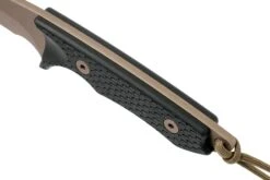 Spartan Blades Ronin Shinto, FDE Blade, Black Handle, Cuchillo De Exterior -Victorinox Ventas USSB47DEBKNLTN 05 spartan blades