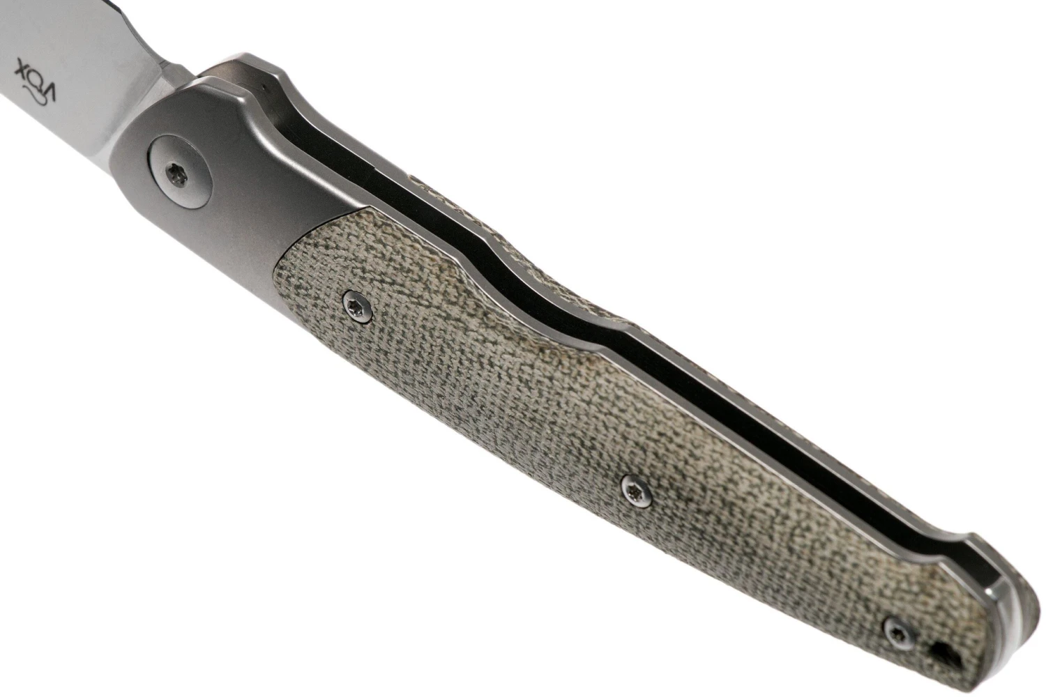 Viper Key V5978CV Bolster Green Canvas Micarta Navaja, Jesper Voxnaes Design 7 Viper Key V5978CV Bolster Green Canvas Micarta Navaja, Jesper Voxnaes Design - Imagen 5