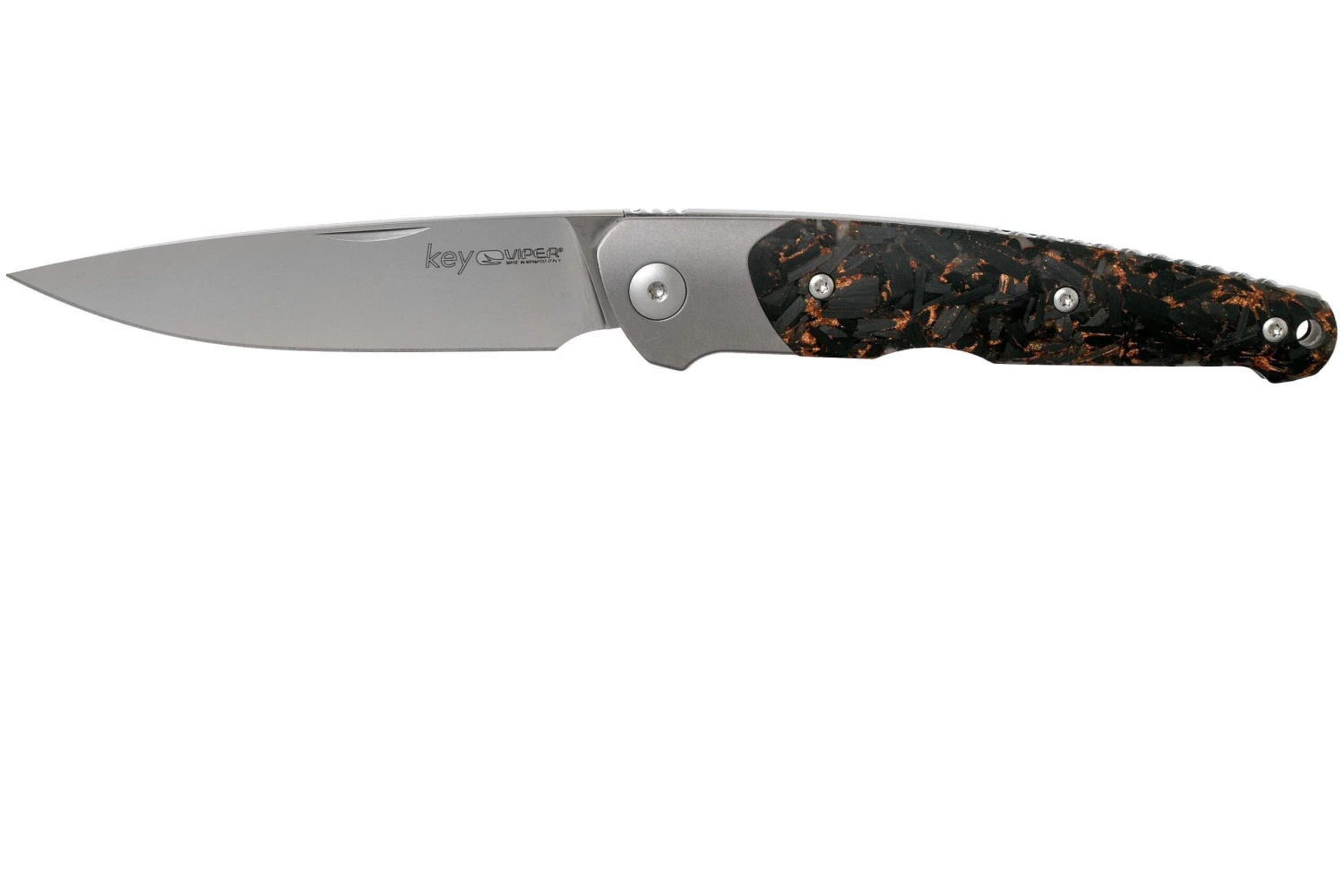 Viper Key V5978FCSC Bolster Copper Carbon Fibre Knivesandtools Exclusive Navaja 3 Viper Key V5978FCSC Bolster Copper Carbon Fibre Knivesandtools Exclusive Navaja