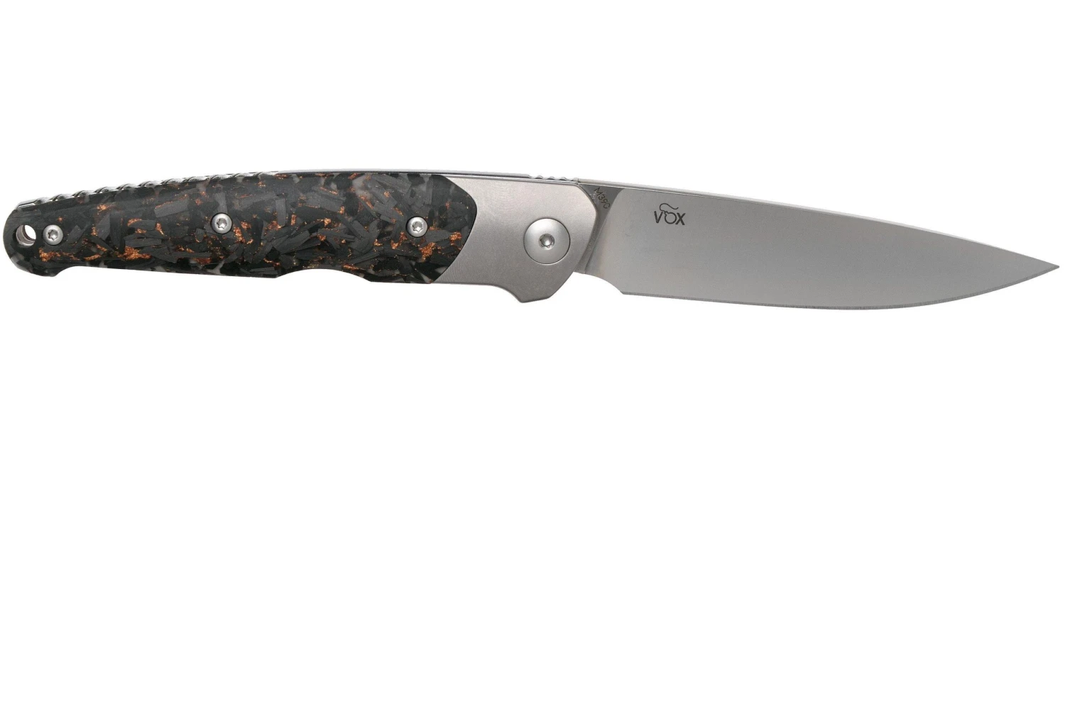Viper Key V5978FCSC Bolster Copper Carbon Fibre Knivesandtools Exclusive Navaja 4 Viper Key V5978FCSC Bolster Copper Carbon Fibre Knivesandtools Exclusive Navaja - Imagen 2