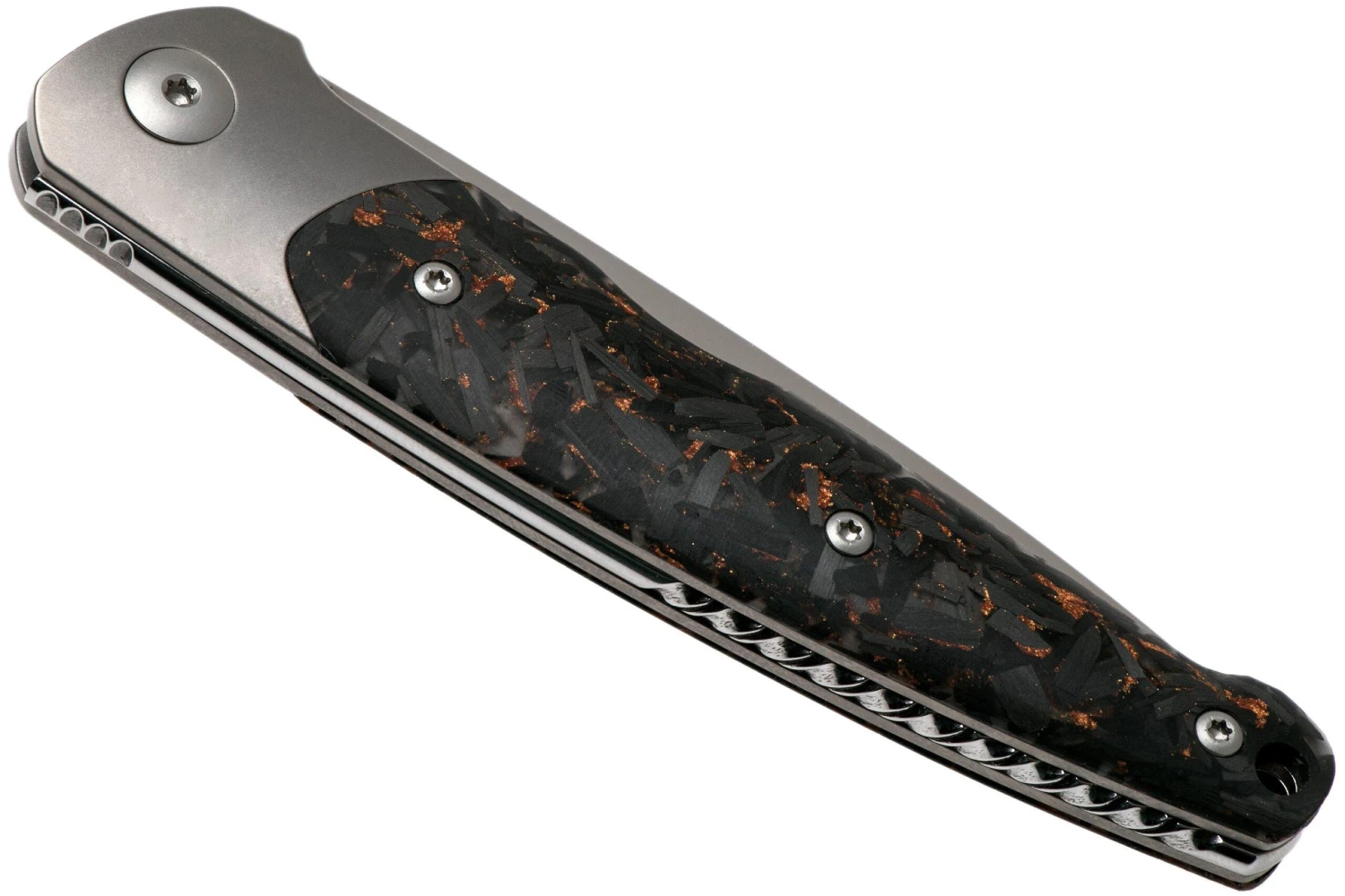Viper Key V5978FCSC Bolster Copper Carbon Fibre Knivesandtools Exclusive Navaja 6 Viper Key V5978FCSC Bolster Copper Carbon Fibre Knivesandtools Exclusive Navaja - Imagen 4