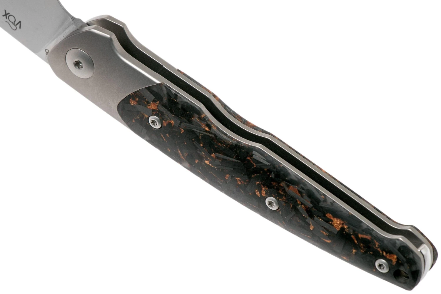 Viper Key V5978FCSC Bolster Copper Carbon Fibre Knivesandtools Exclusive Navaja 7 Viper Key V5978FCSC Bolster Copper Carbon Fibre Knivesandtools Exclusive Navaja - Imagen 5
