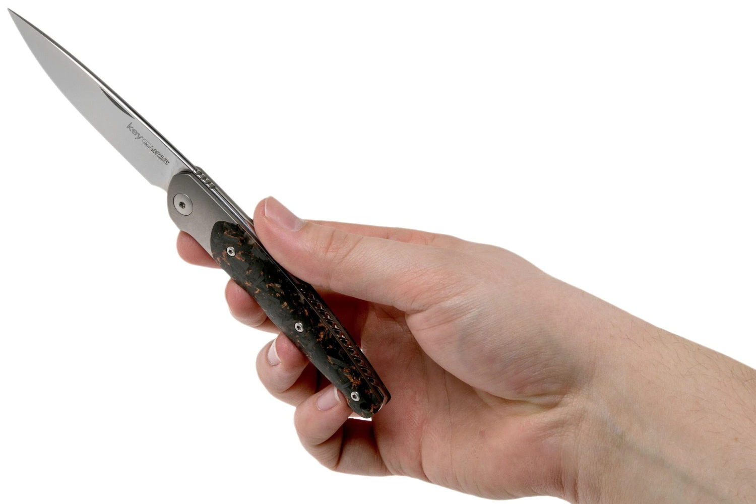 Viper Key V5978FCSC Bolster Copper Carbon Fibre Knivesandtools Exclusive Navaja 11 Viper Key V5978FCSC Bolster Copper Carbon Fibre Knivesandtools Exclusive Navaja - Imagen 9