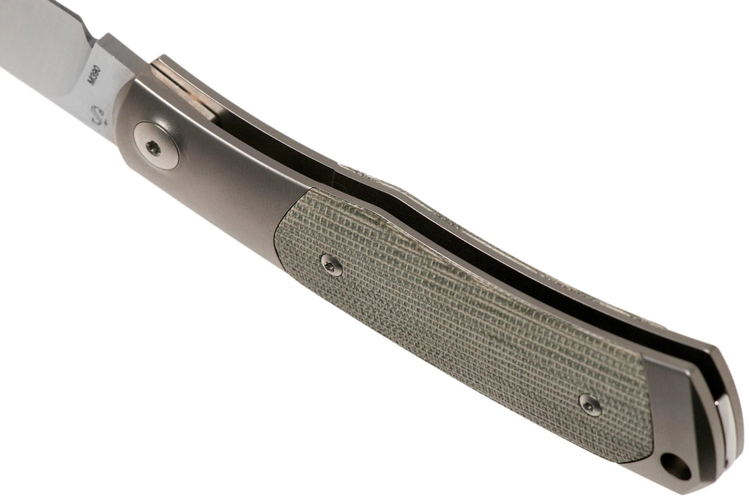 Viper Hug 2 V5994CG Green Canvas Micarta Navaja, Diseño Sacha Thiel 7 Viper Hug 2 V5994CG Green Canvas Micarta Navaja, Diseño Sacha Thiel - Imagen 5