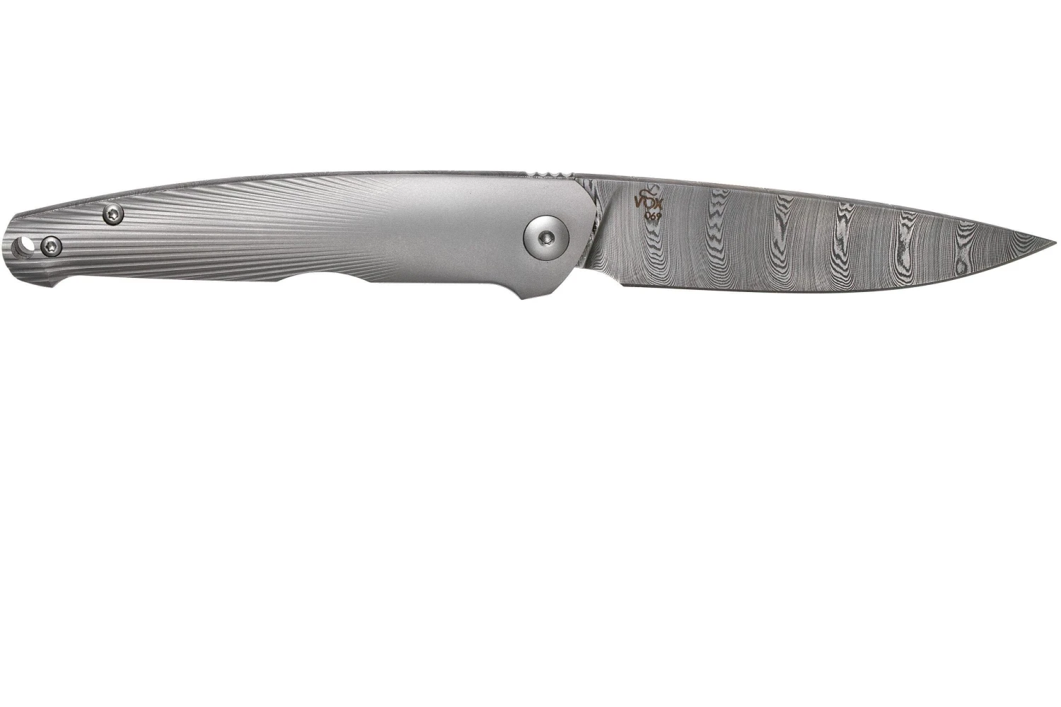 Viper Key VA5976D3TI Damascus Titanium Navaja, Jesper Voxnaes Design 4 Viper Key VA5976D3TI Damascus Titanium Navaja, Jesper Voxnaes Design - Imagen 2